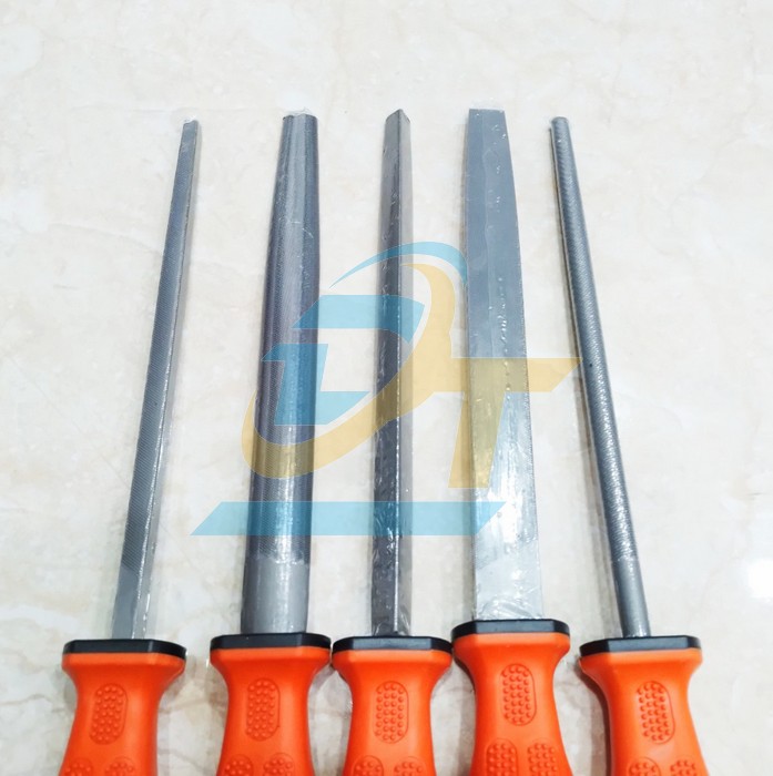 Bộ giũa sắt 5 chi tiết 8"/200mm Asaki AK-3766  Asaki | Gi&aacute; rẻ nhất - C&ocirc;ng Ty TNHH Thương Mại Dịch Vụ Đạt T&acirc;m