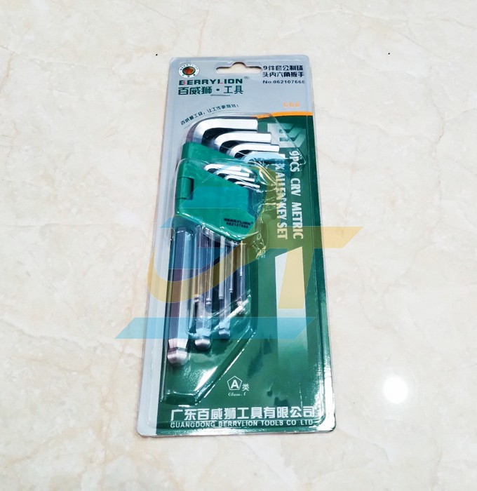 Bộ lục gi&aacute;c đầu bi 9 c&acirc;y 1.5-10mm ngắn Berrylion 062107668  Berrylion | Gi&aacute; rẻ nhất - C&ocirc;ng Ty TNHH Thương Mại Dịch Vụ Đạt T&acirc;m