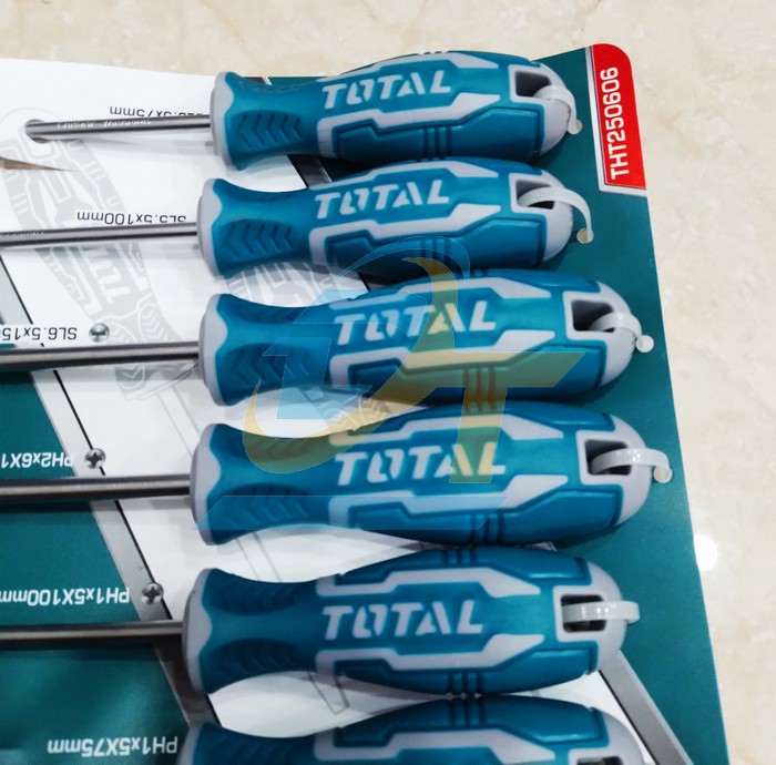 Bộ tua v&iacute;t dẹp v&agrave; bake 6 chi tiết Total THT250606 THT250606 Total | Gi&aacute; rẻ nhất - C&ocirc;ng Ty TNHH Thương Mại Dịch Vụ Đạt T&acirc;m