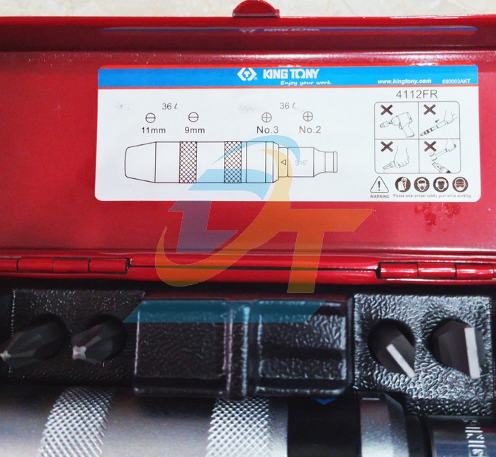 Bộ v&iacute;t đ&oacute;ng 6 chi tiết Kingtony 4112FR 4112FR KingTony | Gi&aacute; rẻ nhất - C&ocirc;ng Ty TNHH Thương Mại Dịch Vụ Đạt T&acirc;m