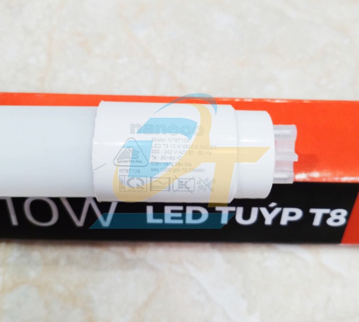 B&oacute;ng đ&egrave;n Led Tube thủy tinh T8 0.6m 10W Nanoco NT8T106 NT8T106 Nanoco | Gi&aacute; rẻ nhất - C&ocirc;ng Ty TNHH Thương Mại Dịch Vụ Đạt T&acirc;m