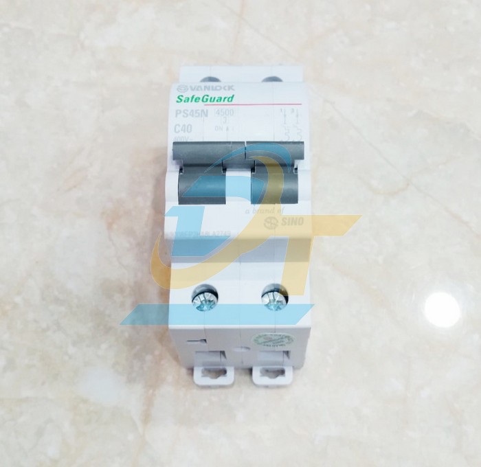 Cầu dao tự động 2P 40A Sino PS45N/C2040  Sino | Gi&aacute; rẻ nhất - C&ocirc;ng Ty TNHH Thương Mại Dịch Vụ Đạt T&acirc;m