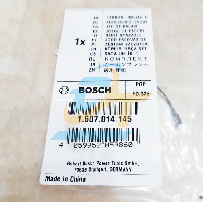 Chổi than m&aacute;y m&agrave;i g&oacute;c A86 Bosch 1607014145 1607014145 Bosch | Gi&aacute; rẻ nhất - C&ocirc;ng Ty TNHH Thương Mại Dịch Vụ Đạt T&acirc;m