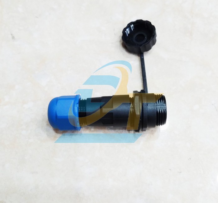 Đầu nối d&acirc;y chống nước 2 ch&acirc;n thẳng (Đực + C&aacute;i) SP13-2P  China | Gi&aacute; rẻ nhất - C&ocirc;ng Ty TNHH Thương Mại Dịch Vụ Đạt T&acirc;m
