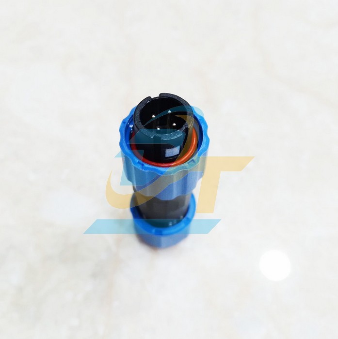 Đầu nối d&acirc;y chống nước 4 ch&acirc;n thẳng (Đực + C&aacute;i) SP13-4P  China | Gi&aacute; rẻ nhất - C&ocirc;ng Ty TNHH Thương Mại Dịch Vụ Đạt T&acirc;m