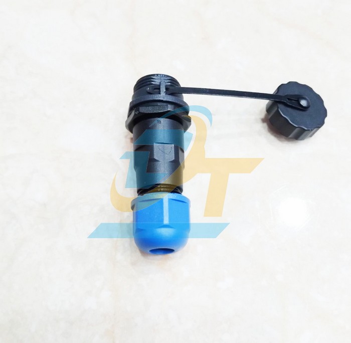 Đầu nối d&acirc;y chống nước 4 ch&acirc;n thẳng (Đực + C&aacute;i) SP13-4P  China | Gi&aacute; rẻ nhất - C&ocirc;ng Ty TNHH Thương Mại Dịch Vụ Đạt T&acirc;m