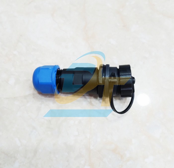 Đầu nối d&acirc;y chống nước 4 ch&acirc;n thẳng (Đực + C&aacute;i) SP13-4P  China | Gi&aacute; rẻ nhất - C&ocirc;ng Ty TNHH Thương Mại Dịch Vụ Đạt T&acirc;m