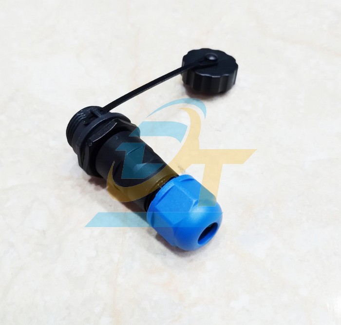 Đầu nối d&acirc;y chống nước 4 ch&acirc;n thẳng (Đực + C&aacute;i) SP13-4P  China | Gi&aacute; rẻ nhất - C&ocirc;ng Ty TNHH Thương Mại Dịch Vụ Đạt T&acirc;m
