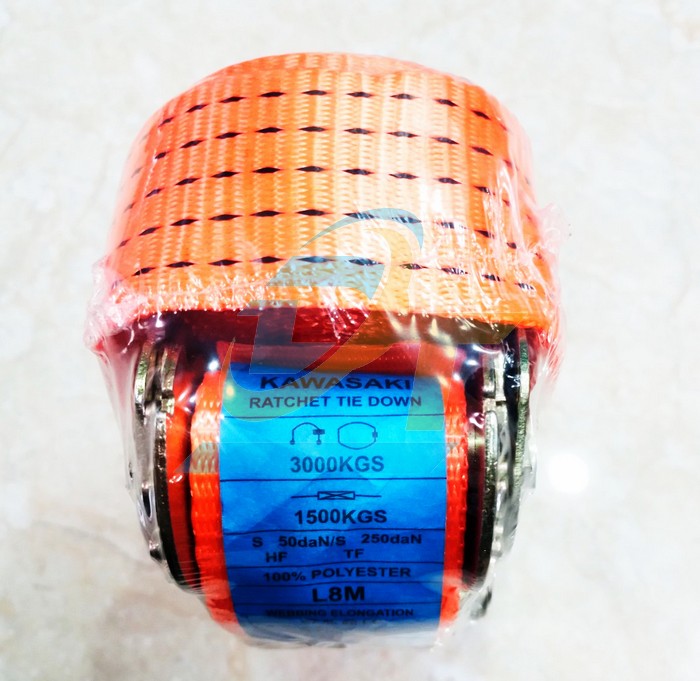 D&acirc;y tăng đơ cam 3 tấn x 8m bản 50mm m&oacute;c J Kawasaki L8M  Kawasaki | Gi&aacute; rẻ nhất - C&ocirc;ng Ty TNHH Thương Mại Dịch Vụ Đạt T&acirc;m