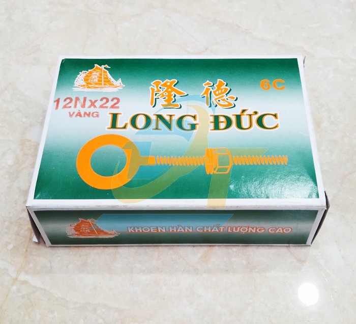 Khoen t&aacute;n (Bulong v&ograve;ng) xi v&agrave;ng Long Đức 12Nx22  LongDuc | Gi&aacute; rẻ nhất - C&ocirc;ng Ty TNHH Thương Mại Dịch Vụ Đạt T&acirc;m