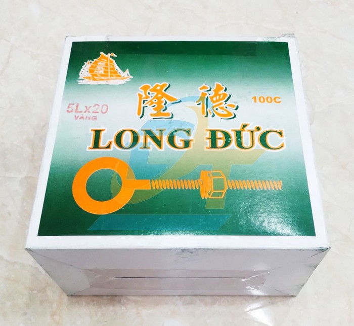 Khoen t&aacute;n (Bulong v&ograve;ng) xi v&agrave;ng Long Đức 5Lx20  LongDuc | Gi&aacute; rẻ nhất - C&ocirc;ng Ty TNHH Thương Mại Dịch Vụ Đạt T&acirc;m