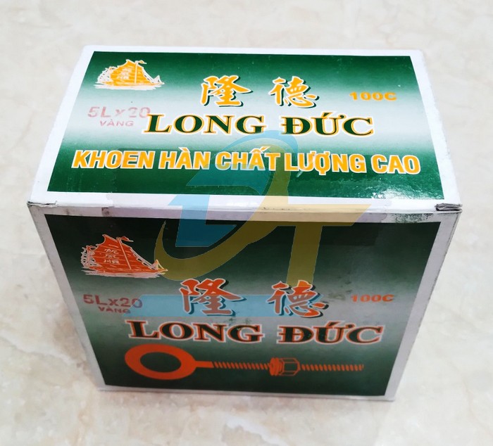 Khoen t&aacute;n (Bulong v&ograve;ng) xi v&agrave;ng Long Đức 5Lx20  LongDuc | Gi&aacute; rẻ nhất - C&ocirc;ng Ty TNHH Thương Mại Dịch Vụ Đạt T&acirc;m