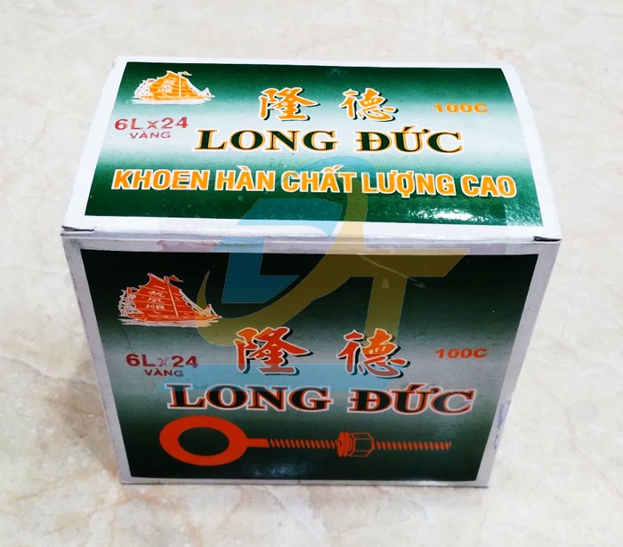 Khoen t&aacute;n (Bulong v&ograve;ng) xi v&agrave;ng Long Đức 6Lx24  LongDuc | Gi&aacute; rẻ nhất - C&ocirc;ng Ty TNHH Thương Mại Dịch Vụ Đạt T&acirc;m