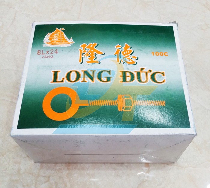 Khoen t&aacute;n (Bulong v&ograve;ng) xi v&agrave;ng Long Đức 8Lx24  LongDuc | Gi&aacute; rẻ nhất - C&ocirc;ng Ty TNHH Thương Mại Dịch Vụ Đạt T&acirc;m