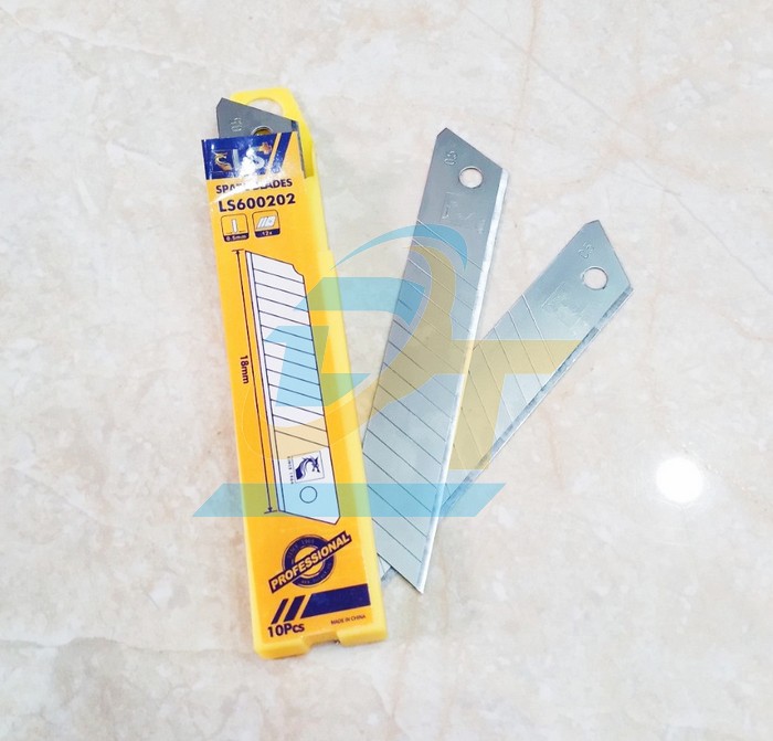 Lưỡi dao rọc giấy th&eacute;p SK5 0.5x18x100mm LS+ LS600202  LS+ | Gi&aacute; rẻ nhất - C&ocirc;ng Ty TNHH Thương Mại Dịch Vụ Đạt T&acirc;m