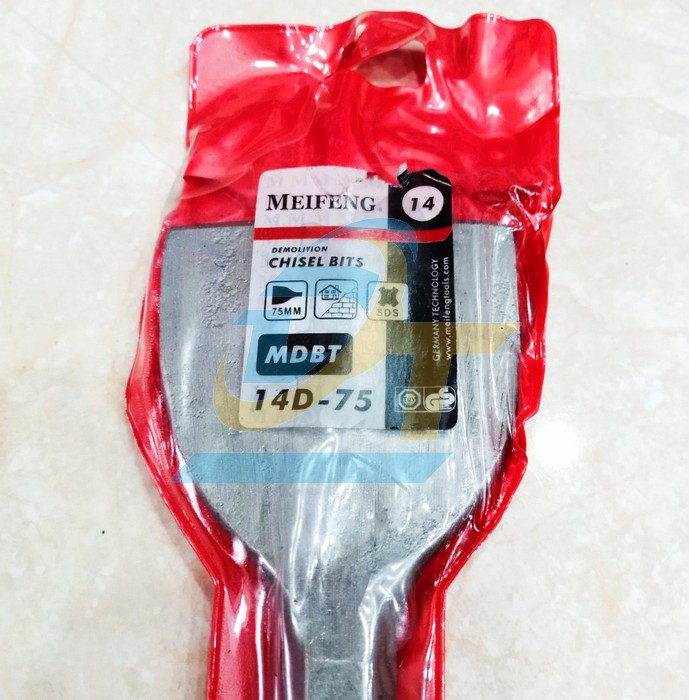 Mũi đục b&ecirc; t&ocirc;ng dẹp chu&ocirc;i g&agrave;i 75mm Meifeng 14D-75  MEIFENG | Gi&aacute; rẻ nhất - C&ocirc;ng Ty TNHH Thương Mại Dịch Vụ Đạt T&acirc;m
