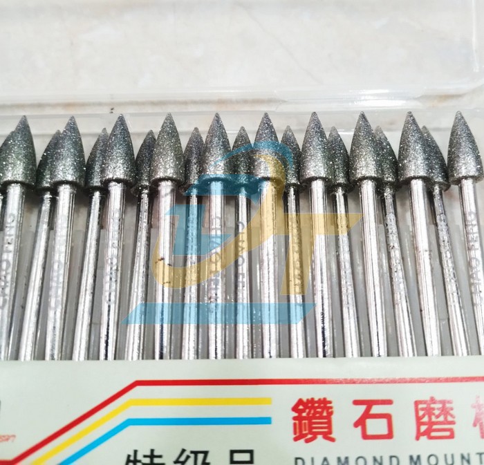 Mũi m&agrave;i khắc kim cương đầu nhọn trục 3mm D6x13x45mm BMA-60J China | Gi&aacute; rẻ nhất - C&ocirc;ng Ty TNHH Thương Mại Dịch Vụ Đạt T&acirc;m