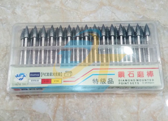 Mũi m&agrave;i khắc kim cương đầu nhọn trục 3mm D6x13x45mm BMA-60J China | Gi&aacute; rẻ nhất - C&ocirc;ng Ty TNHH Thương Mại Dịch Vụ Đạt T&acirc;m