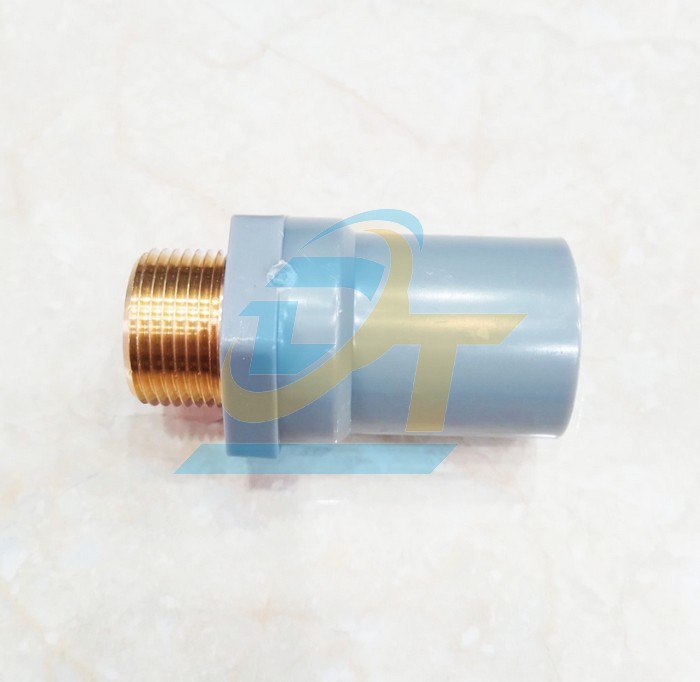 Nối PVC ren ngo&agrave;i thau 27 d&agrave;y B&igrave;nh Minh  NhuaBinhMinh | Gi&aacute; rẻ nhất - C&ocirc;ng Ty TNHH Thương Mại Dịch Vụ Đạt T&acirc;m