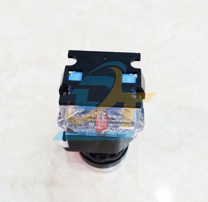 N&uacute;t nhấn nhả 220V phi 22 c&oacute; đ&egrave;n m&agrave;u xanh l&aacute; LA38  China | Gi&aacute; rẻ nhất - C&ocirc;ng Ty TNHH Thương Mại Dịch Vụ Đạt T&acirc;m