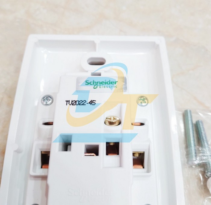 Ổ cắm đ&ocirc;i 3 chấu 16A Schneider E426UEST2-T-G19  SCHNEIDER | Gi&aacute; rẻ nhất - C&ocirc;ng Ty TNHH Thương Mại Dịch Vụ Đạt T&acirc;m