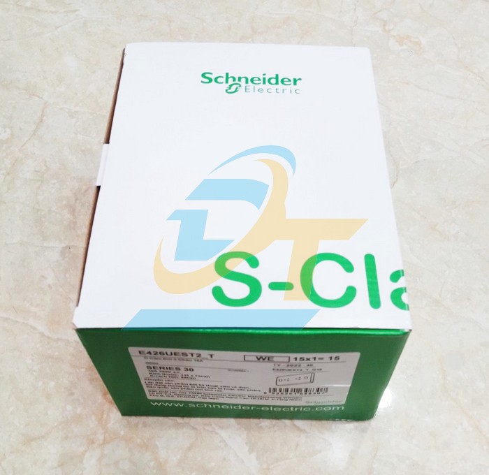 Ổ cắm đ&ocirc;i 3 chấu 16A Schneider E426UEST2-T-G19  SCHNEIDER | Gi&aacute; rẻ nhất - C&ocirc;ng Ty TNHH Thương Mại Dịch Vụ Đạt T&acirc;m