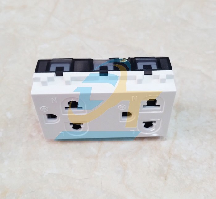 Ổ cắm đ&ocirc;i 3 chấu MPE A6UES2  MPE | Gi&aacute; rẻ nhất - C&ocirc;ng Ty TNHH Thương Mại Dịch Vụ Đạt T&acirc;m