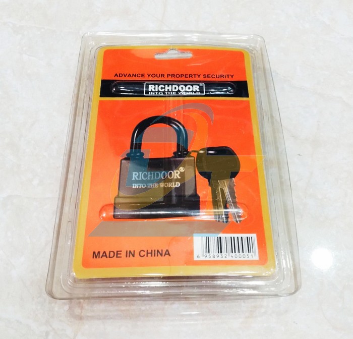 Ổ kh&oacute;a th&eacute;p bọc nhựa c&oacute; nắp che chống nước Richdoor 55mm  RICHDOOR | Gi&aacute; rẻ nhất - C&ocirc;ng Ty TNHH Thương Mại Dịch Vụ Đạt T&acirc;m