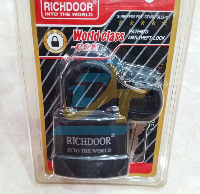 Ổ kh&oacute;a th&eacute;p bọc nhựa c&oacute; nắp che chống nước Richdoor 55mm  RICHDOOR | Gi&aacute; rẻ nhất - C&ocirc;ng Ty TNHH Thương Mại Dịch Vụ Đạt T&acirc;m