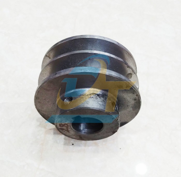 Pully gang 2 r&atilde;nh bản B 100mm - Cốt 28mm, Then 8mm  VietNam | Gi&aacute; rẻ nhất - C&ocirc;ng Ty TNHH Thương Mại Dịch Vụ Đạt T&acirc;m