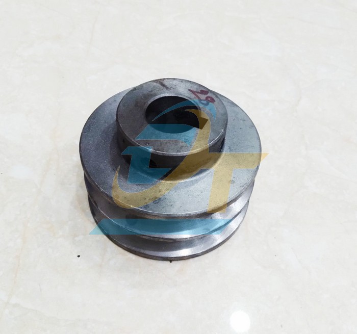 Pully gang 2 r&atilde;nh bản B 100mm - Cốt 28mm, Then 8mm  VietNam | Gi&aacute; rẻ nhất - C&ocirc;ng Ty TNHH Thương Mại Dịch Vụ Đạt T&acirc;m