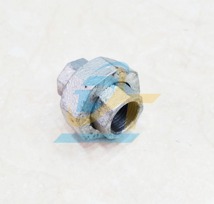 Rắc co hơi ren mạ kẽm DN15 - Phi 21  VietNam | Gi&aacute; rẻ nhất - C&ocirc;ng Ty TNHH Thương Mại Dịch Vụ Đạt T&acirc;m