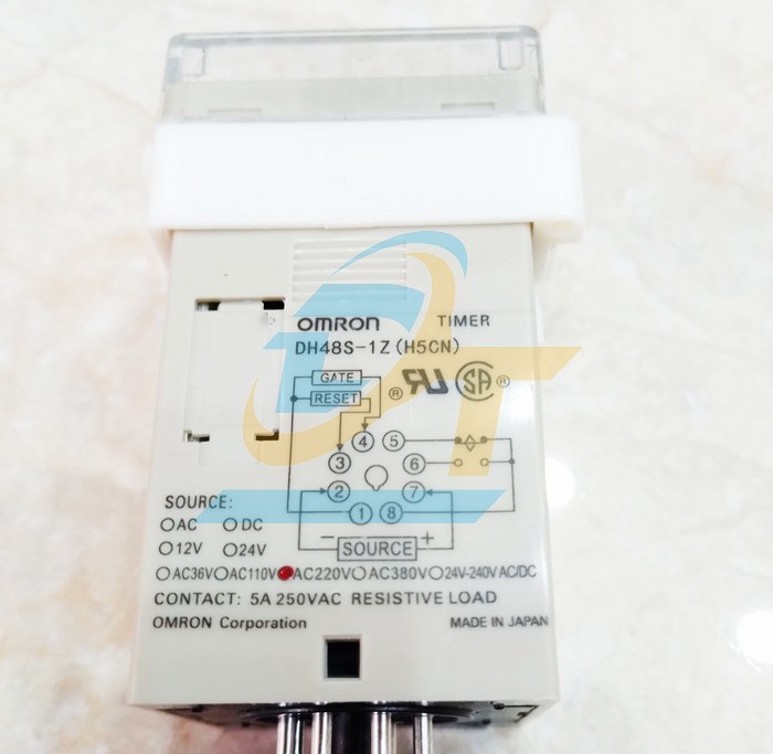 Relay thời gian 0.01s-99H99M 220V Omron DH48S-1Z DH48S-1Z Omron | Gi&aacute; rẻ nhất - C&ocirc;ng Ty TNHH Thương Mại Dịch Vụ Đạt T&acirc;m