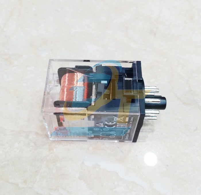 Relay trung gian 8 ch&acirc;n tr&ograve;n Omron MKS2P 220V  Omron | Gi&aacute; rẻ nhất - C&ocirc;ng Ty TNHH Thương Mại Dịch Vụ Đạt T&acirc;m