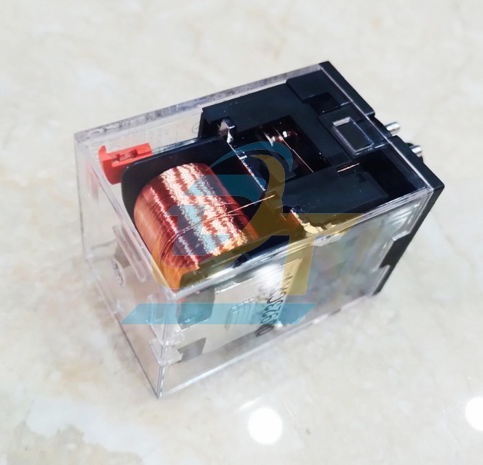 Relay trung gian 8 ch&acirc;n tr&ograve;n Omron MKS2P 220V  Omron | Gi&aacute; rẻ nhất - C&ocirc;ng Ty TNHH Thương Mại Dịch Vụ Đạt T&acirc;m