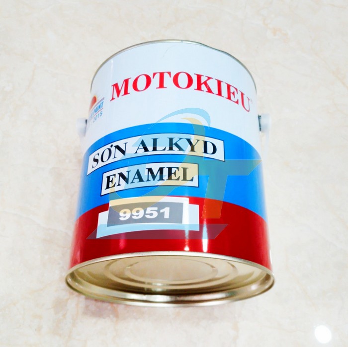 Sơn dầu Alkyd b&oacute;ng m&agrave;u x&aacute;m 9951 Motokieu - Th&ugrave;ng 3kg  Motokieu | Gi&aacute; rẻ nhất - C&ocirc;ng Ty TNHH Thương Mại Dịch Vụ Đạt T&acirc;m