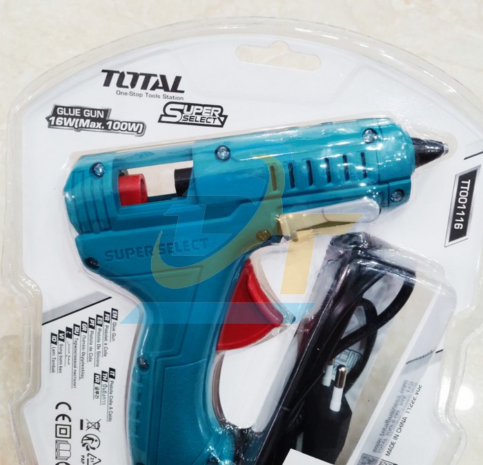 S&uacute;ng bắn keo nến 16W (100W) Total TT001116  Total | Gi&aacute; rẻ nhất - C&ocirc;ng Ty TNHH Thương Mại Dịch Vụ Đạt T&acirc;m