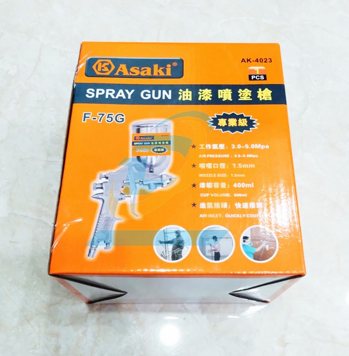S&uacute;ng phun sơn 400ml Asaki AK-4023 AK-4023 Asaki | Gi&aacute; rẻ nhất - C&ocirc;ng Ty TNHH Thương Mại Dịch Vụ Đạt T&acirc;m
