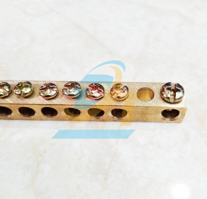 Thanh đồng trung t&iacute;nh nối đất 12P  VietNam | Gi&aacute; rẻ nhất - C&ocirc;ng Ty TNHH Thương Mại Dịch Vụ Đạt T&acirc;m