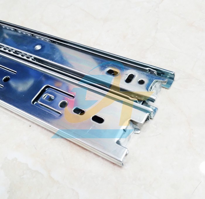 Thanh ray trượt 3  tầng Ivan 02421.400 ZNP kẽm xanh  IVAN | Gi&aacute; rẻ nhất - C&ocirc;ng Ty TNHH Thương Mại Dịch Vụ Đạt T&acirc;m