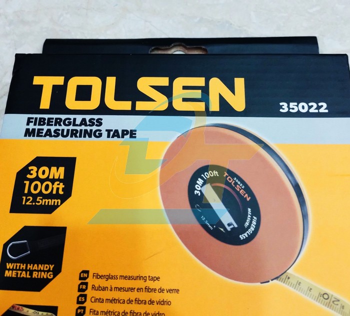 Thước d&acirc;y nhựa 30m Tolsen 35022  Tolsen | Gi&aacute; rẻ nhất - C&ocirc;ng Ty TNHH Thương Mại Dịch Vụ Đạt T&acirc;m