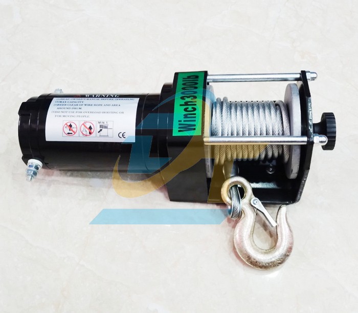 Tời điện d&ugrave;ng ắc quy 3000LBS 12V/24V 1360kg  China | Gi&aacute; rẻ nhất - C&ocirc;ng Ty TNHH Thương Mại Dịch Vụ Đạt T&acirc;m