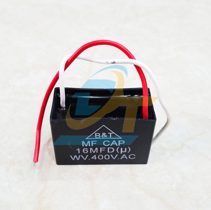 Tụ ngậm (Tụ quạt) 16uF-400V  China | Gi&aacute; rẻ nhất - C&ocirc;ng Ty TNHH Thương Mại Dịch Vụ Đạt T&acirc;m