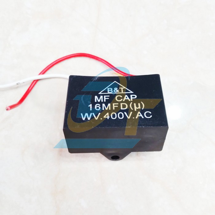 Tụ ngậm (Tụ quạt) 16uF-400V  China | Gi&aacute; rẻ nhất - C&ocirc;ng Ty TNHH Thương Mại Dịch Vụ Đạt T&acirc;m