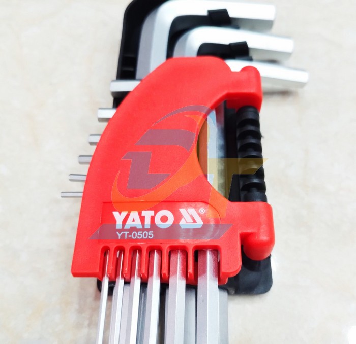 Bộ lục gi&aacute;c đầu bi ngắn 9 chi tiết 1.5-10mm Yato YT-0505  YaTo | Gi&aacute; rẻ nhất - C&ocirc;ng Ty TNHH Thương Mại Dịch Vụ Đạt T&acirc;m