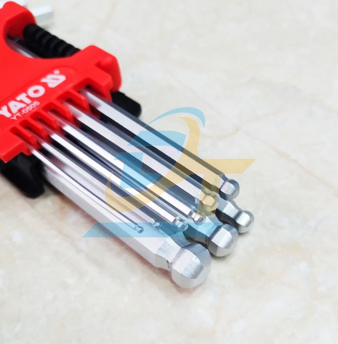 Bộ lục gi&aacute;c đầu bi ngắn 9 chi tiết 1.5-10mm Yato YT-0505  YaTo | Gi&aacute; rẻ nhất - C&ocirc;ng Ty TNHH Thương Mại Dịch Vụ Đạt T&acirc;m