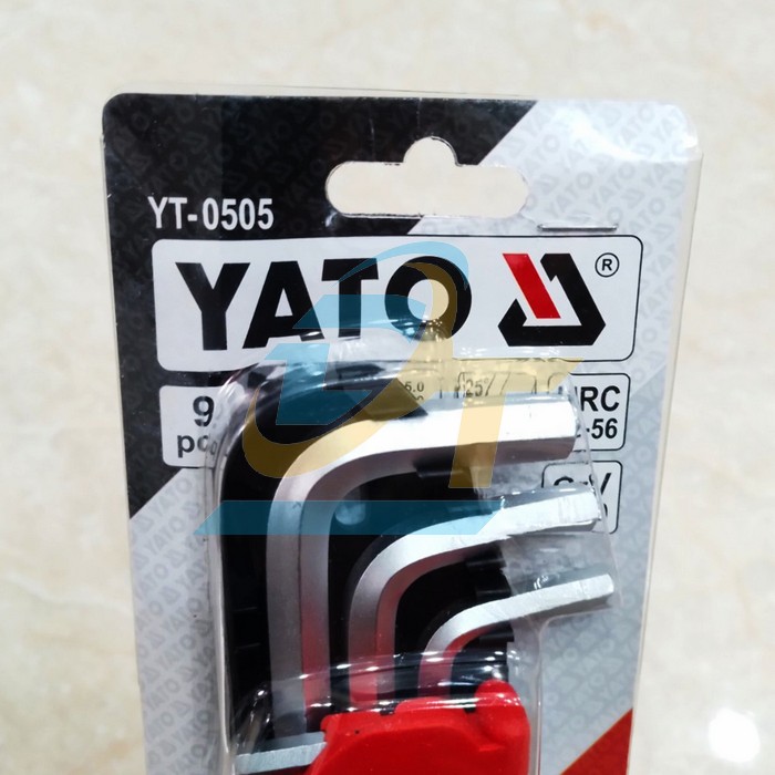 Bộ lục gi&aacute;c đầu bi ngắn 9 chi tiết 1.5-10mm Yato YT-0505  YaTo | Gi&aacute; rẻ nhất - C&ocirc;ng Ty TNHH Thương Mại Dịch Vụ Đạt T&acirc;m