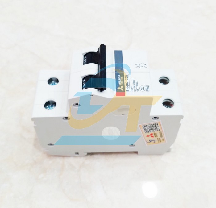 Cầu dao tự động MCB Mitsubishi BH-D6 (Type C N) 2P 25A 6kA  MITSUBISHI | Gi&aacute; rẻ nhất - C&ocirc;ng Ty TNHH Thương Mại Dịch Vụ Đạt T&acirc;m