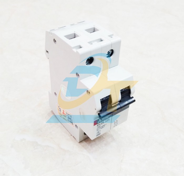 Cầu dao tự động MCB Mitsubishi BH-D6 (Type C N) 2P 25A 6kA  MITSUBISHI | Gi&aacute; rẻ nhất - C&ocirc;ng Ty TNHH Thương Mại Dịch Vụ Đạt T&acirc;m