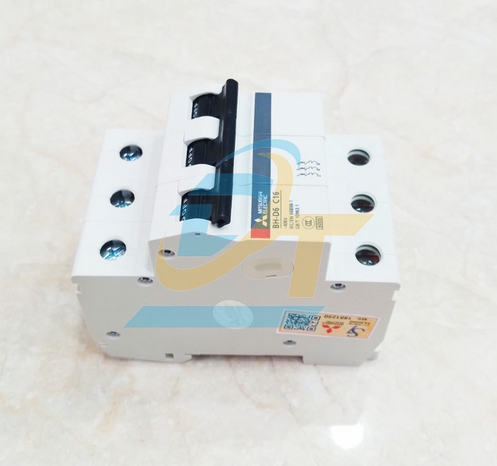 Cầu dao tự động MCB Mitsubishi BH-D6 (Type C N) 3P 16A 6kA  MITSUBISHI | Gi&aacute; rẻ nhất - C&ocirc;ng Ty TNHH Thương Mại Dịch Vụ Đạt T&acirc;m